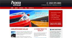 Desktop Screenshot of premierautoglassrepair.com